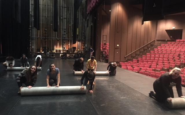Theatre stage 