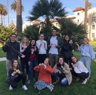 Group of student Tree Trackers