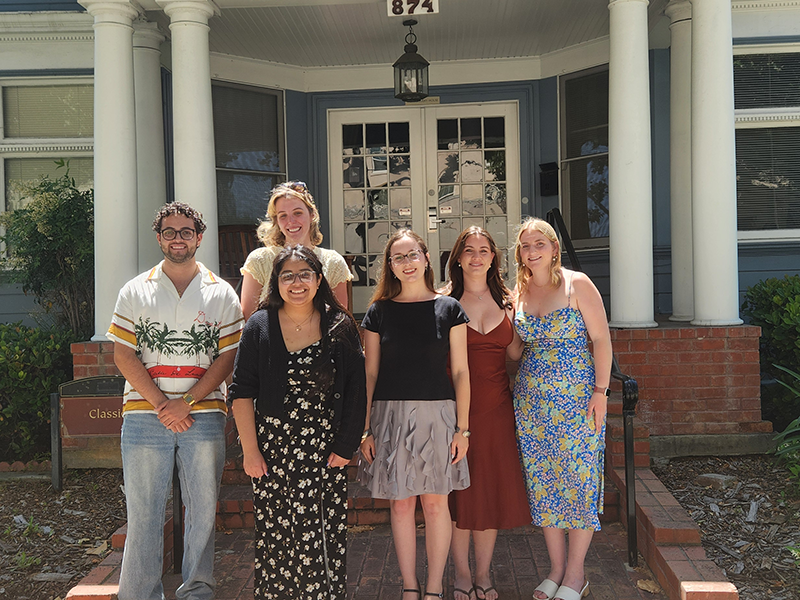 Some of our seniors at the Senior Graduation Celebration 2025.