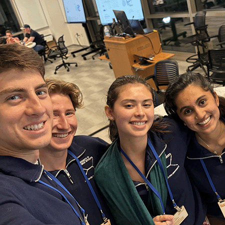 Student leadership team for the SPS Zone 18 Conference