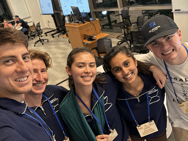 Student leadership team for the SPS Zone 18 Conference