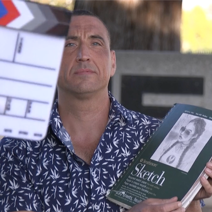 Recovery Café community member, Adrien, in the student film We'll Be Okay.