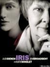 Black and white poster for the movie Iris showing two women's faces.