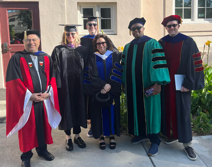 History group at 2025 Commencement