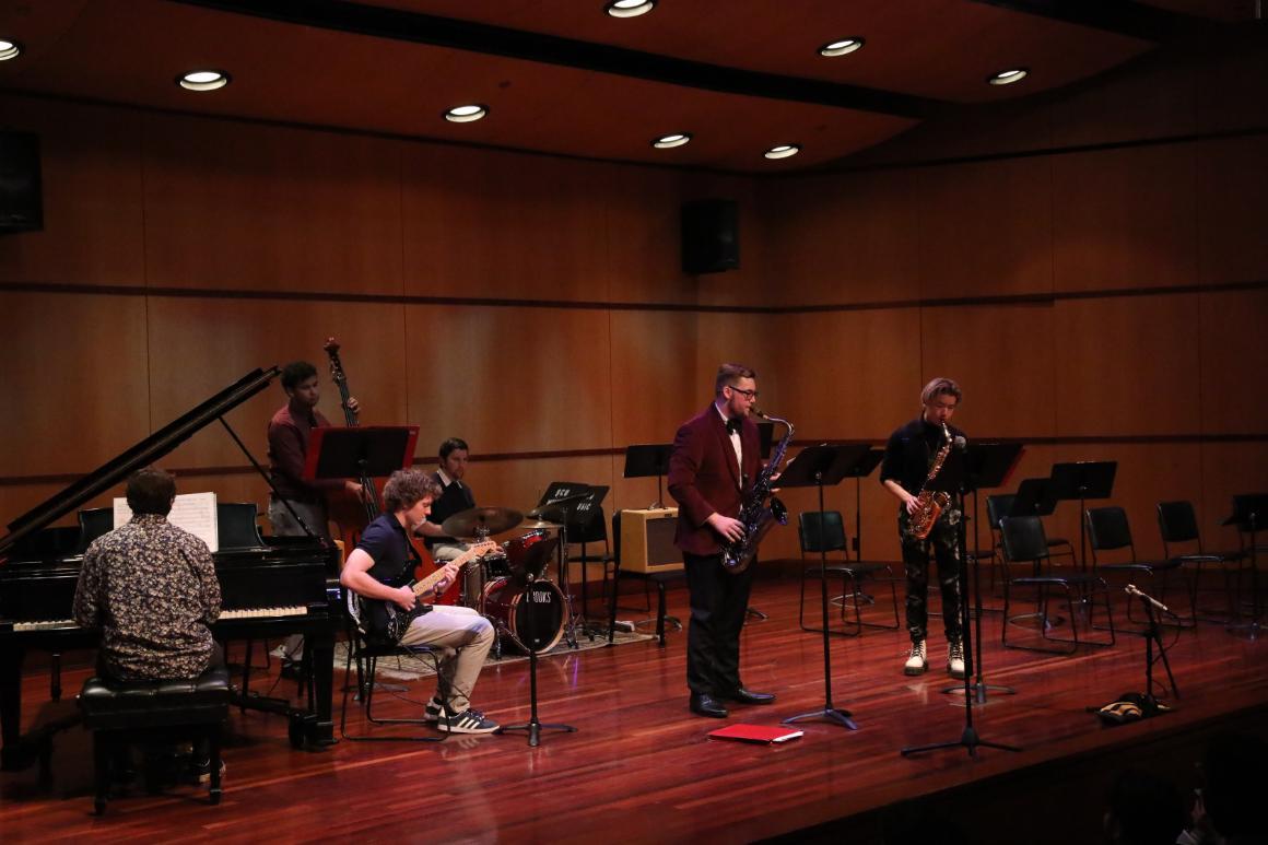 Jazz Ensemble 2023 performance photo