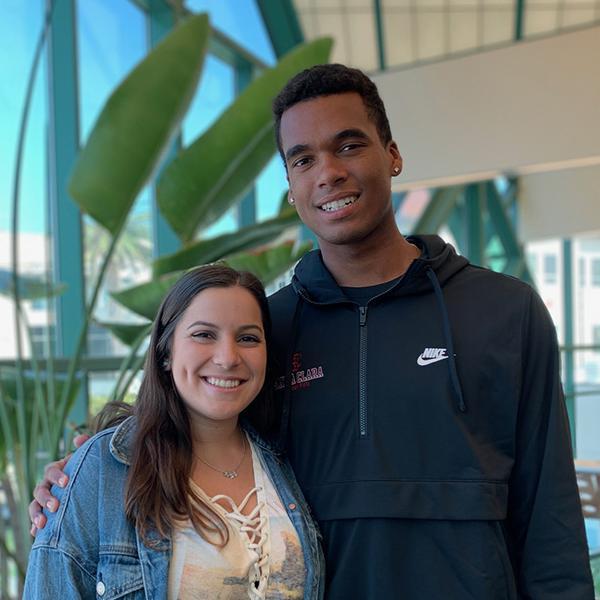 Shane Hughes '20 and Mariana Perera '20 selected as 20192020 Hackworth Fellows