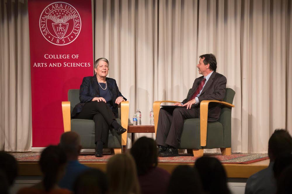 Janet Napolitano SCU Poli Sci Alumni