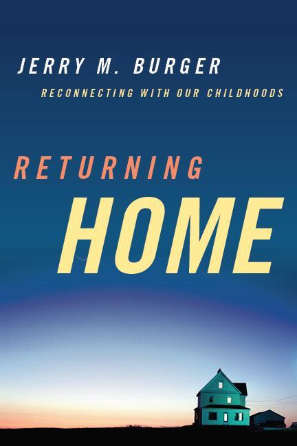 Book cover titled 'Returning Home' by Jerry M. Burger.