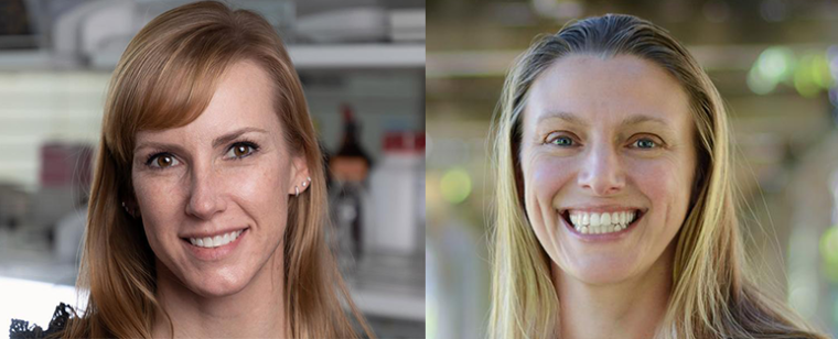 Lindsay Halladay and Kirsten Read