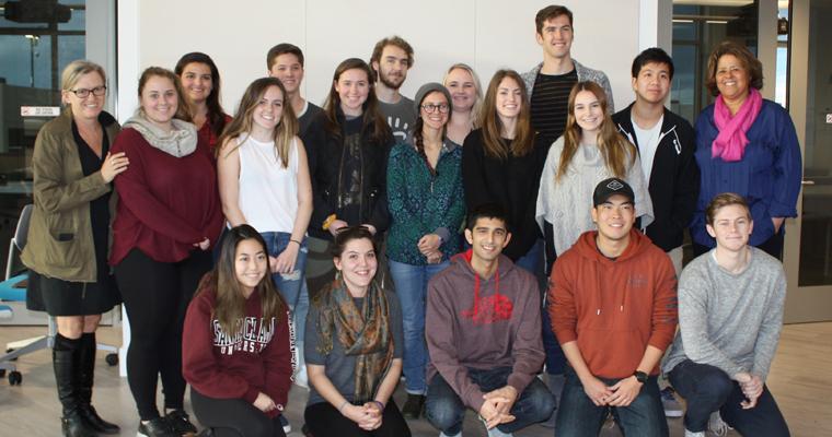 Ms. Smith with Exploring Society Through Photography class