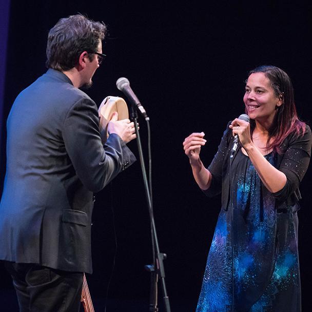 Francisco Turisi and Rhianon Giddens 