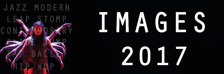 Text IMAGES 2017 over a dark background with a pink, purple and white floral design.