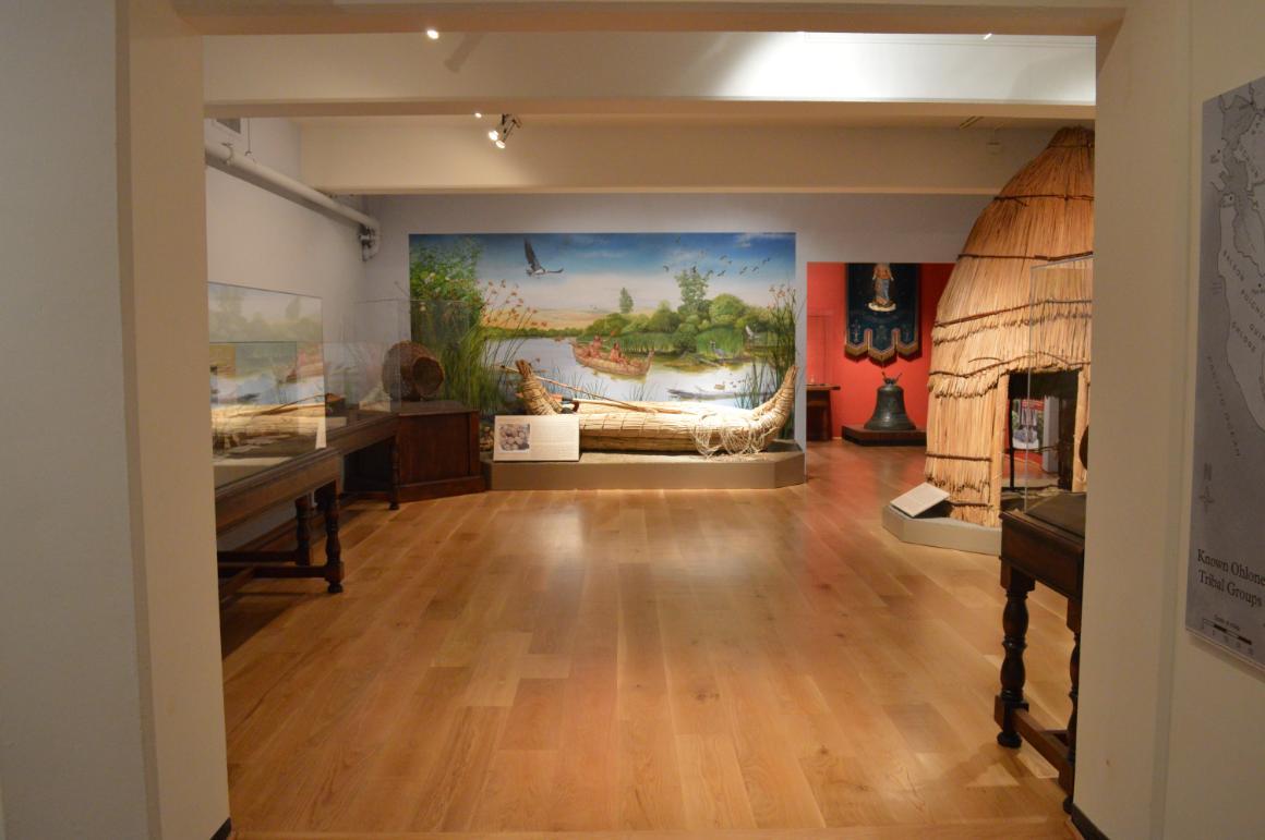 Installation image of exhibition California Stories
