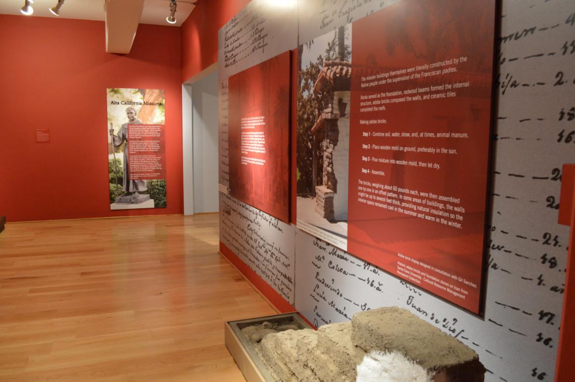 Installation image of exhibition California Stories