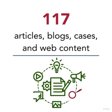 Symbols of text based website content. 117 articles, blogs, cases, and web content.
