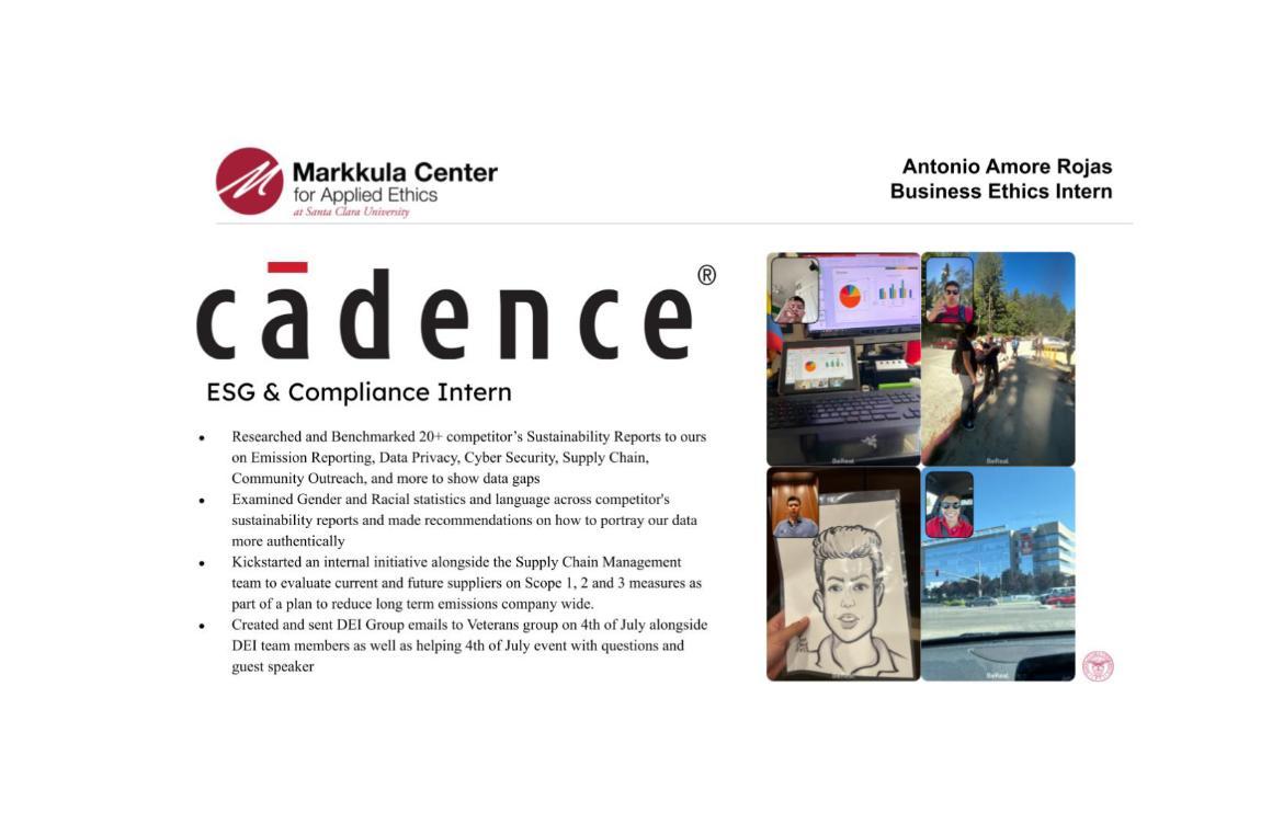 Antonio Amore Rojas Showcase Slide