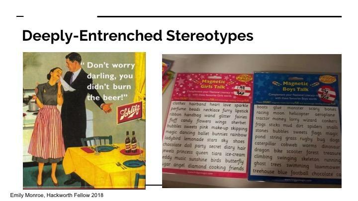 Deeply-entrenched stereotypes