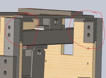 The implemented double L-bracket support for the Frugal Clay Press Base Fixture assembly. This was implemented solely because our team did not have the time to redesign a support or purchase additional material to make a better part. Our calculations in FEA determined failure for these pieces, but only at stresses three times that of what we expected. 