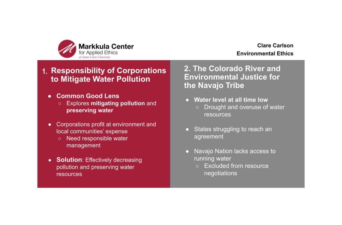 Clare Carlson Showcase Slide