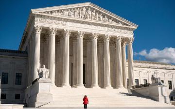 U.S. Supreme Court building, Washington D.C. Photo by Tom/Adobe Stock. 