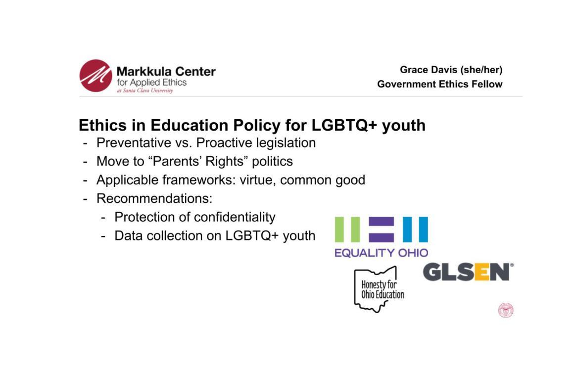 Grace Davis Showcase Slide