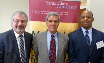 L-R: Norman Kline, Ken Manaster, Allen Hammond