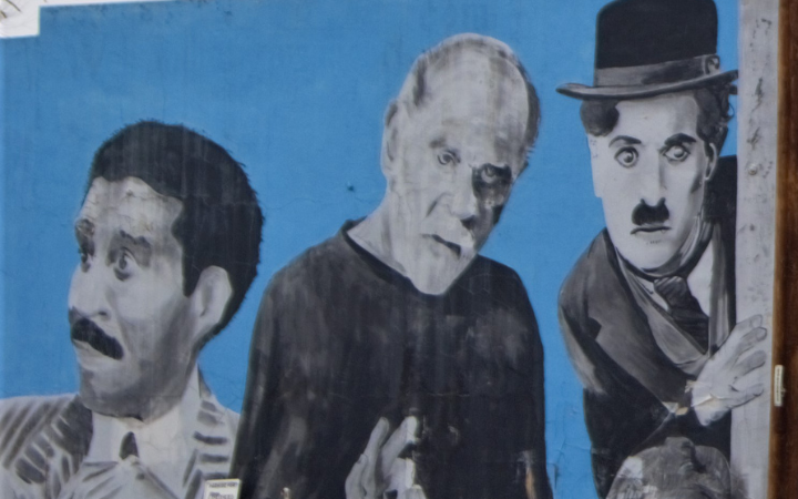 Photo by Tyler Merbler, Pryor Carlin Chaplin Rascals (cropped), used under CC-BY 2.0 DEED.