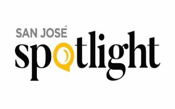 San Jose Spotlight logo with a yellow 'o'.