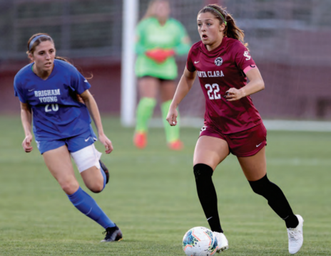 Alex Loera playing soccer 
