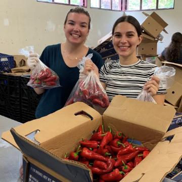 San Jose Packing Food Boxes