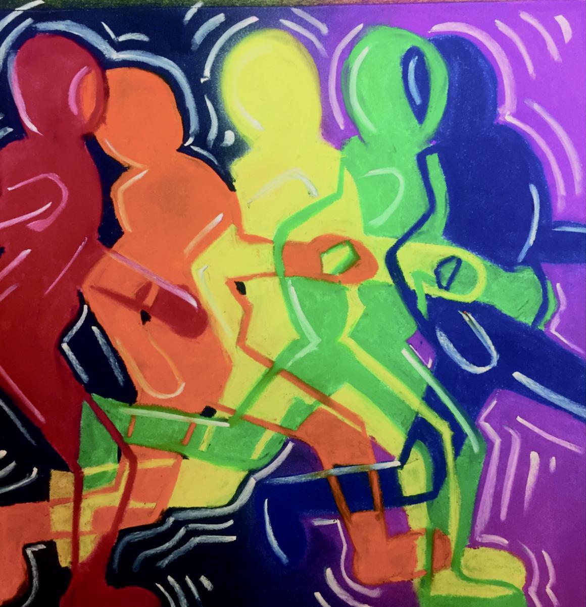 Vaneysha Hicks, Running, 2018.