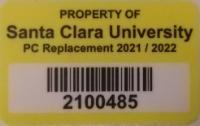 20212022 PC Replacement Program CPU Asset Tag