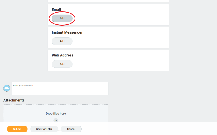 Step 9 for Faculty/Staff updating contact information
