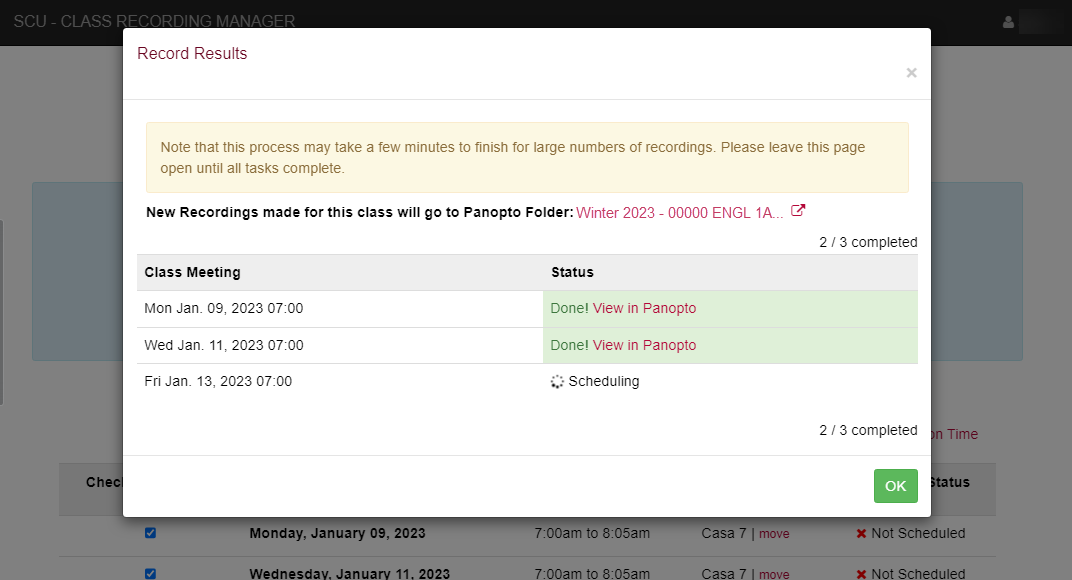 Software interface displaying options for user roles including Middleware Admin and permissions settings.