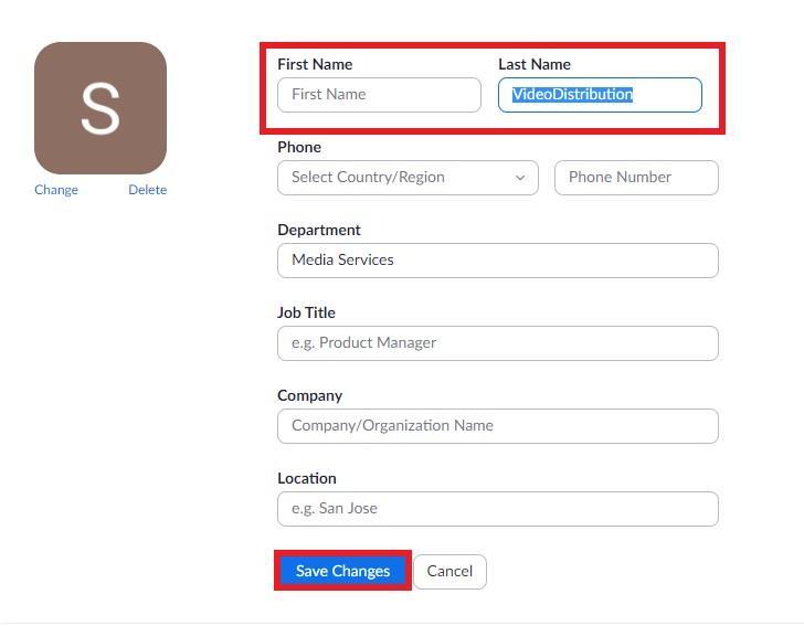 how to edit your name in Zoom