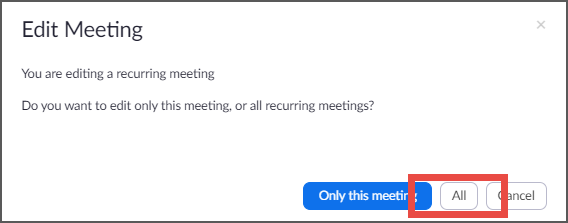 Edit Meeting dialog with Title textbox, Repeat checkbox, Save and Cancel buttons.