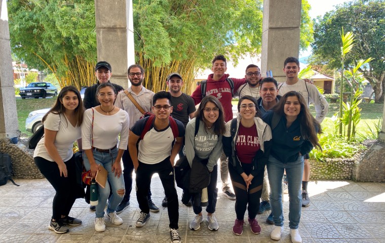 LEAD Scholars posing as a group