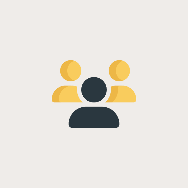 A group of people icon