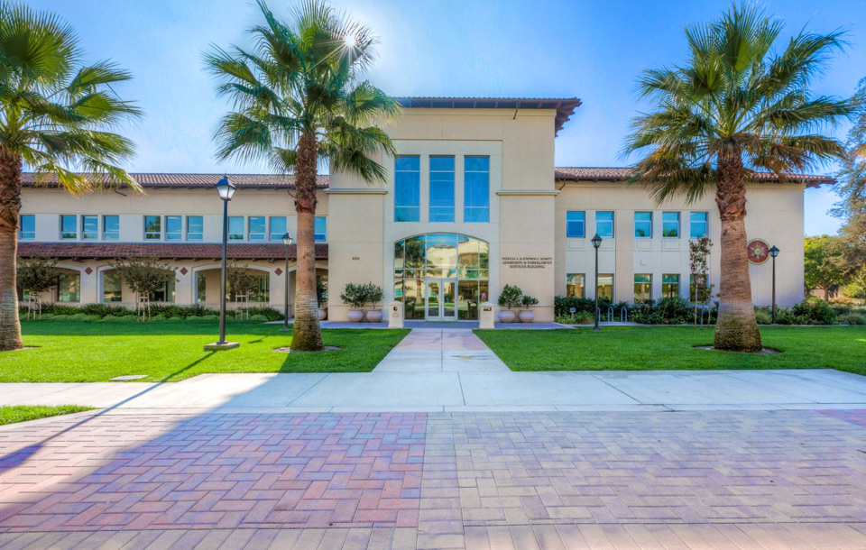 Patricia A. and Stephen C. Schott Admission and Enrollment Services building