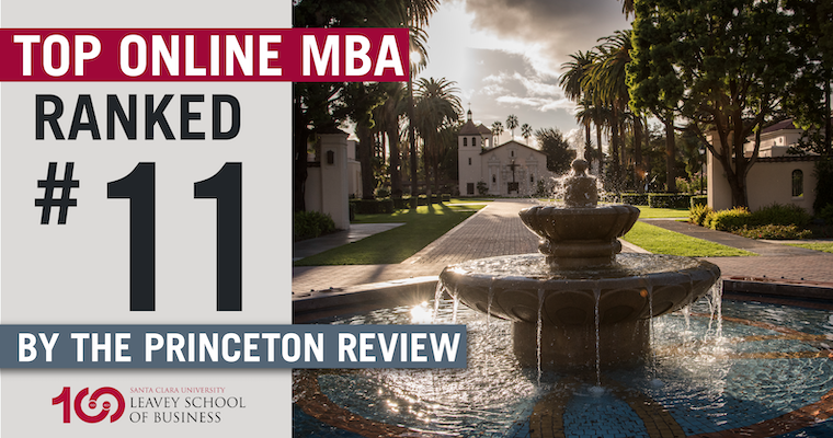 Top online MBA ranked #11 by The Princeton Review 2023.
