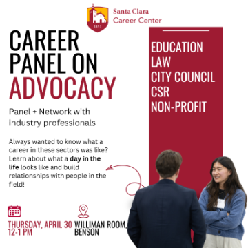 Careers in Advocacy Panel Discussion