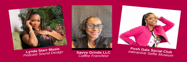 Photos of MOBI featured entrepreneurs 