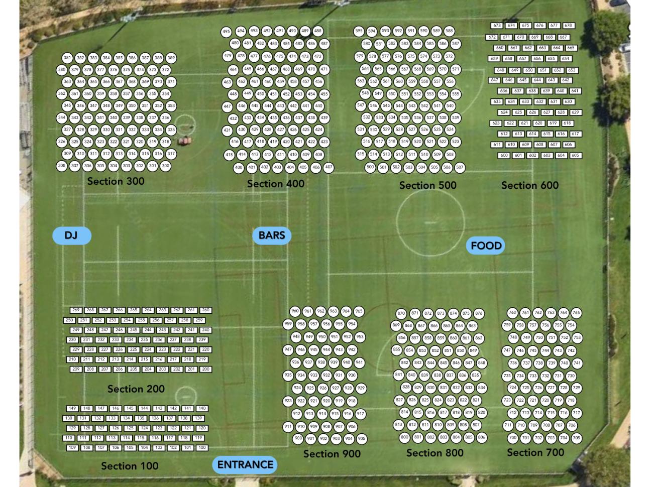 GB Seating Chart 2026