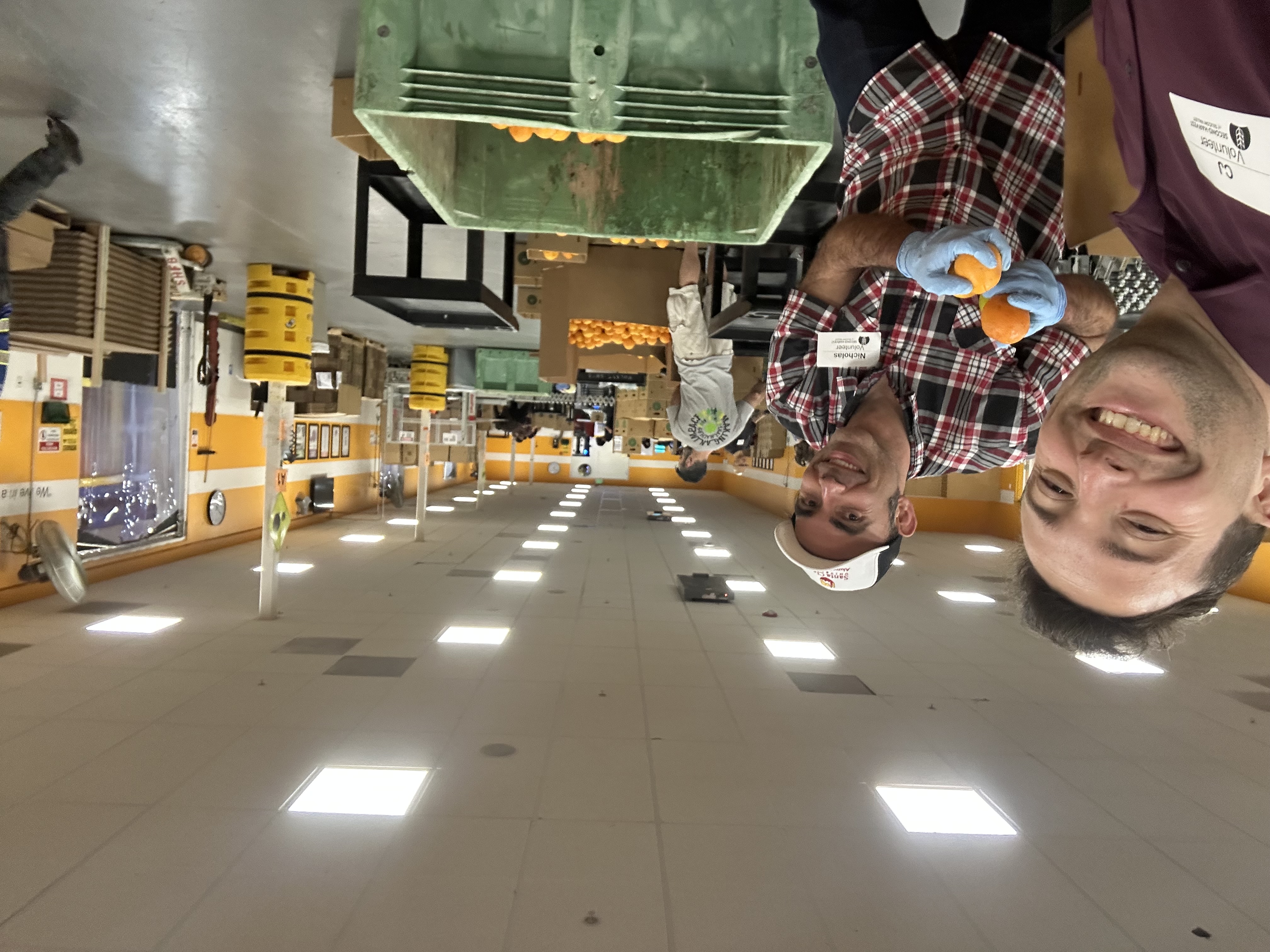 Smiles from the Second Harvest event