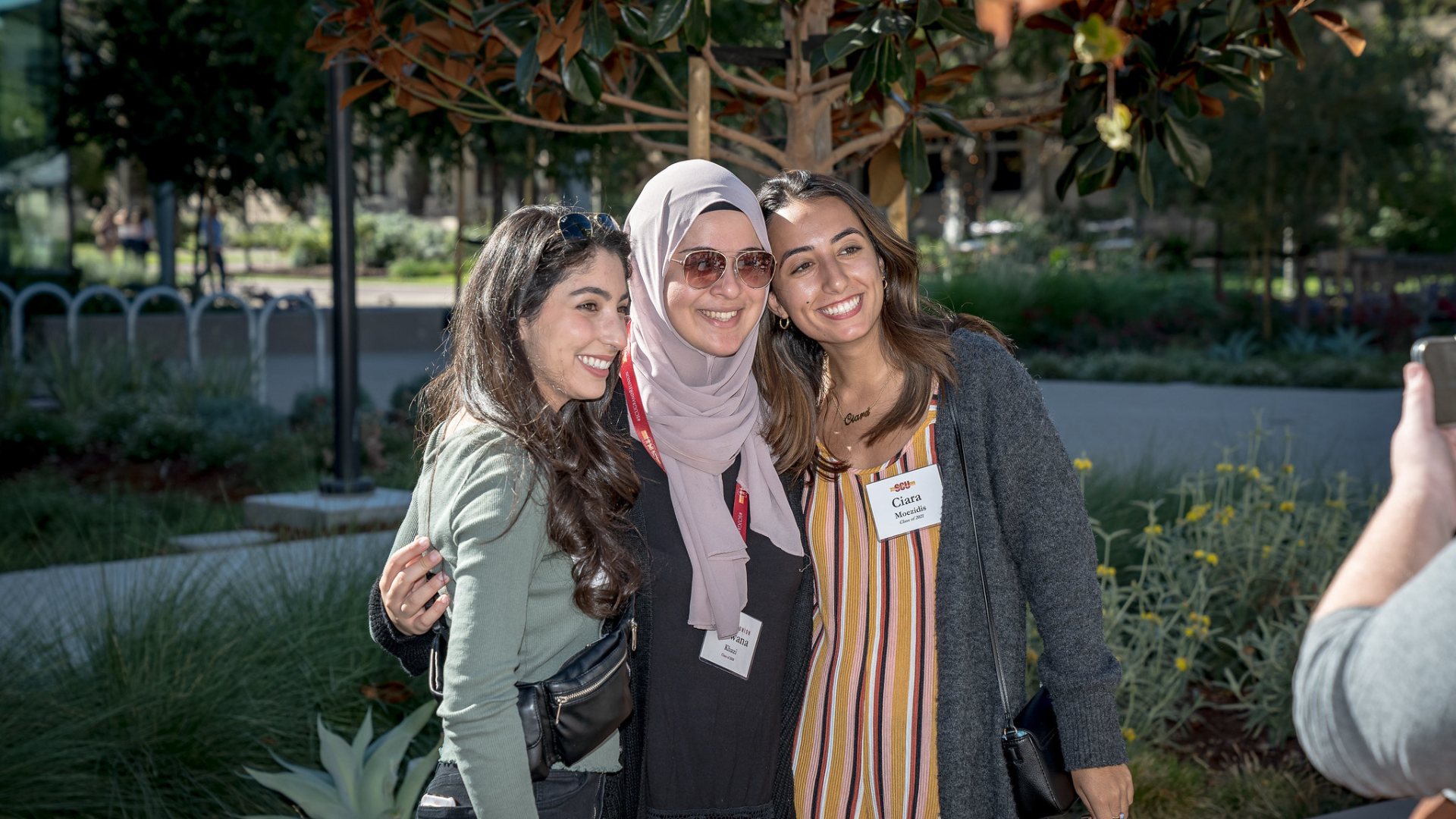 MENA Alumni smiling at camera