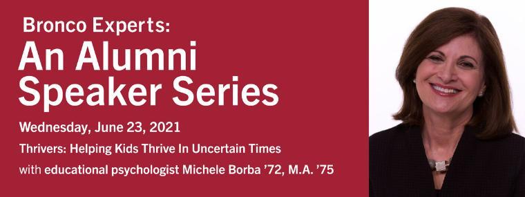 Bronco Expert Series - Thrivers: Helping Kids Thrive in Uncertain Times 