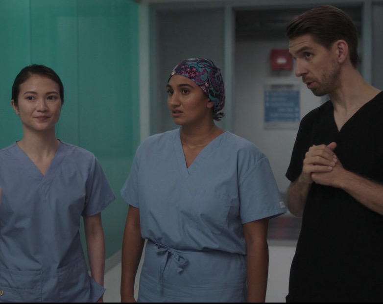 Kalina (center) on New Amsterdam, 2022