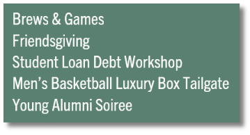 young alumni events and programs