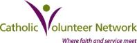 Catholic Volunteer Network logo with tagline 'Your Call. Your Community.'
