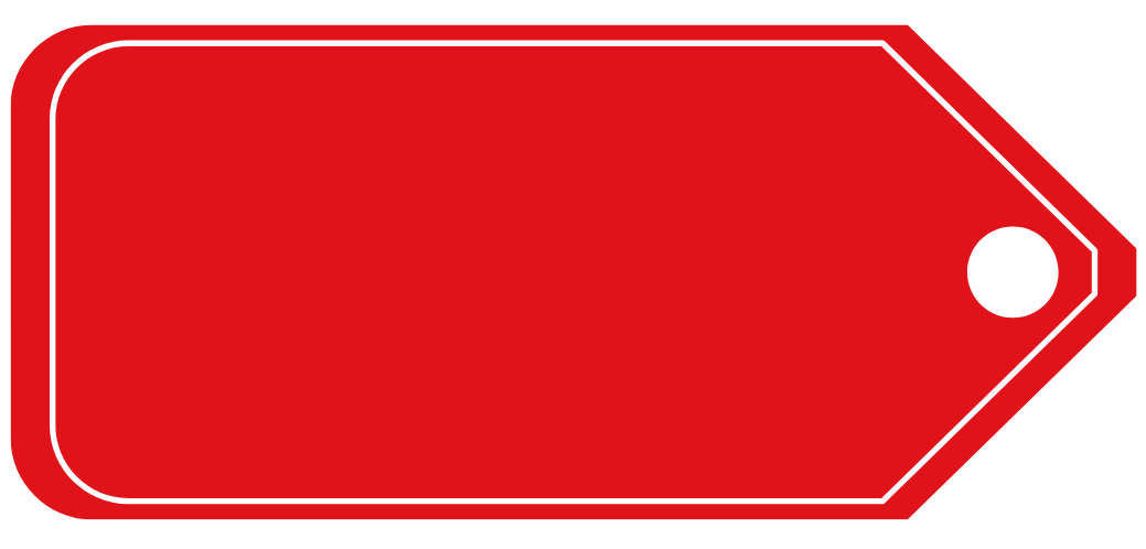 Discount Tag Horizontal